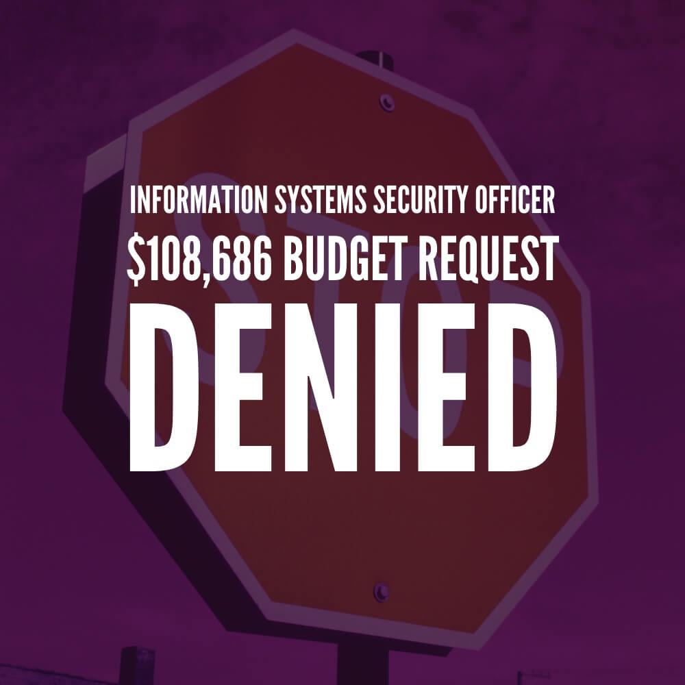 budget-denied-information-systems-security-officer-role